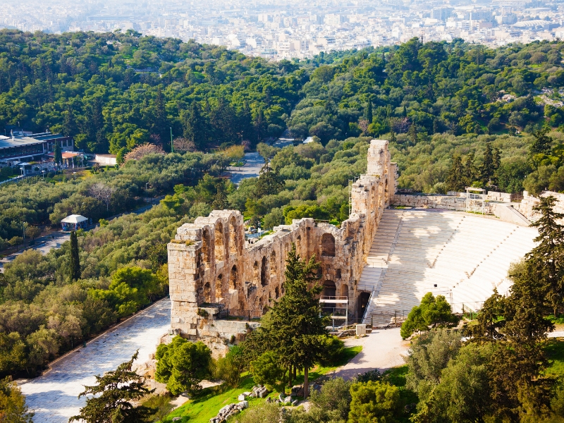 Entdecken Sie Das Odeon Des Herodes Atticus Ein Historisches Wunderwerk