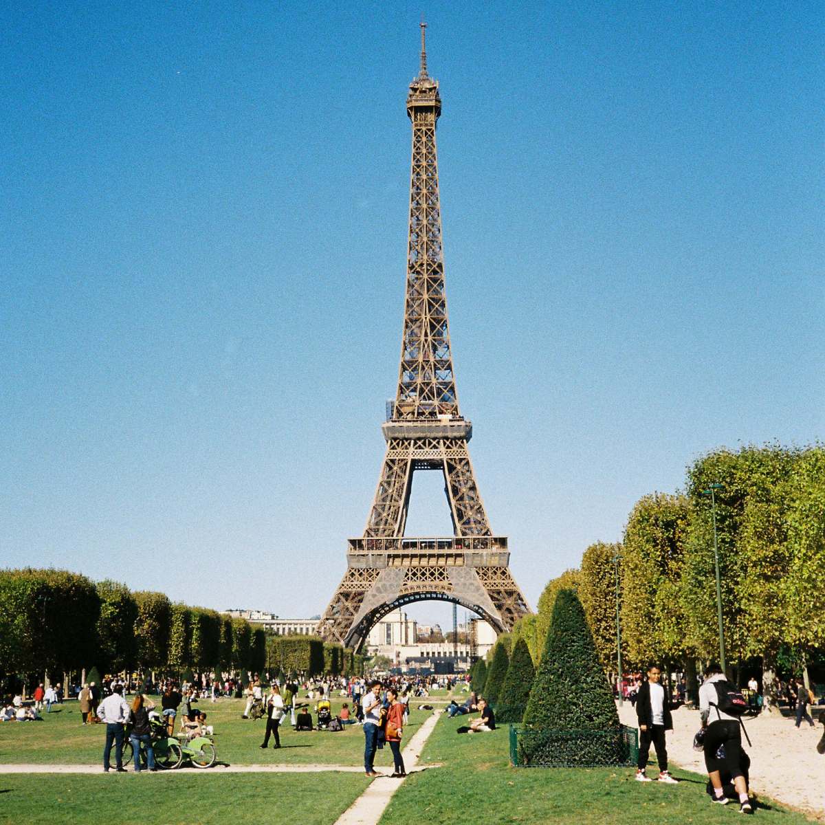 Paris Scavenger Hunt and Self-Guided Tour 3 The Eiffel Tower is a majestic iron lattice masterpiece that stands as the global icon of France, offering unparalleled views of the Parisian skyline.