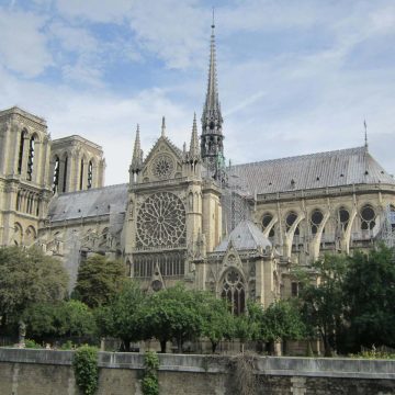 Notre Dame Cathedral is a majestic Gothic masterpiece on the Île de la Cité where stunning rose windows and flying buttresses stand as a timeless symbol of Parisian history and resilience.