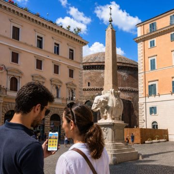 Tucked just behind the Pantheon, Piazza della Minerva charms explorers with Bernini’s whimsical marble elephant carrying an ancient Egyptian obelisk, set against the backdrop of Rome's only Gothic-interior church.