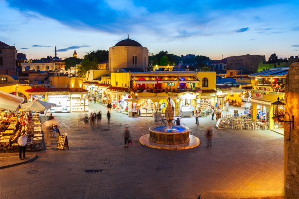 Samodzielna wycieczka piesza z audioprzewodnikiem po Starym Mieście na Rodos, część 3 Rodos 1