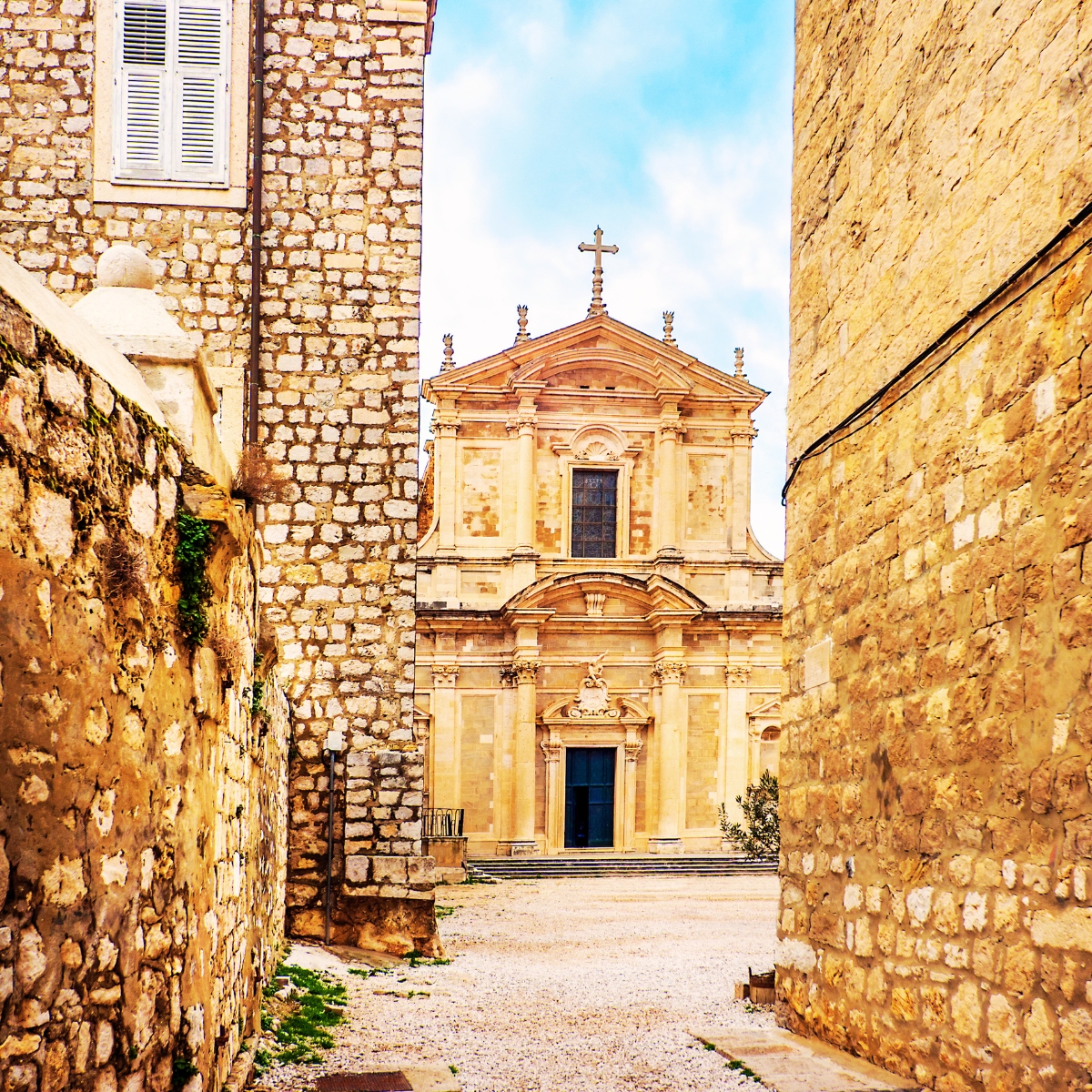 Dubrovnik Scavenger Hunt and Self-Guided Tour 2 The Church of St. Ignatius of Loyola is a stunning Jesuit masterpiece in Dubrovnik, famous for its magnificent Baroque staircase and vibrant frescoes depicting the life of the saint.
