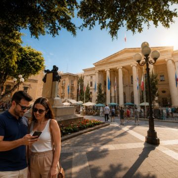 Set right across from St. John's Co-Cathedral, Great Siege Square features Antonio Sciortino’s poignant bronze monument honoring the enduring bravery, faith, and civilization defended during the epic 1565 Ottoman siege of Malta.