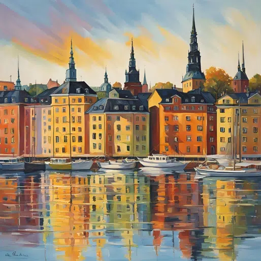 Chasse au trésor et visite guidée de Stockholm