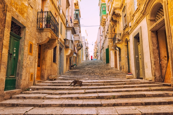 Samodzielna wycieczka piesza z audioprzewodnikiem po Valletcie, część 2 Valletta 2