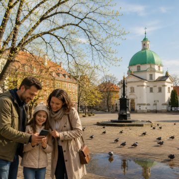 New Town Market 4.6 stars rating4.6 🏛️ Historisch herkenningspunt Open Anchored by the Baroque dome of the Church of St. Casimir and a historic cast-iron well, the cobblestone New Town Market offers a charming, tranquil escape filled with pastel facades, inviting cafés, and centuries of resilient Warsaw heritage.