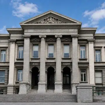 El Acuario-Museo de Lieja es una institución científica histórica que invita a los visitantes a explorar la diversa biodiversidad acuática y una extensa colección de historia natural dentro de un gran edificio neoclásico del siglo XIX.