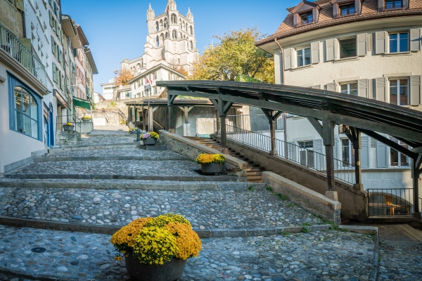 Visita guiada áudio a pé por Lausanne 2 Lausana 2