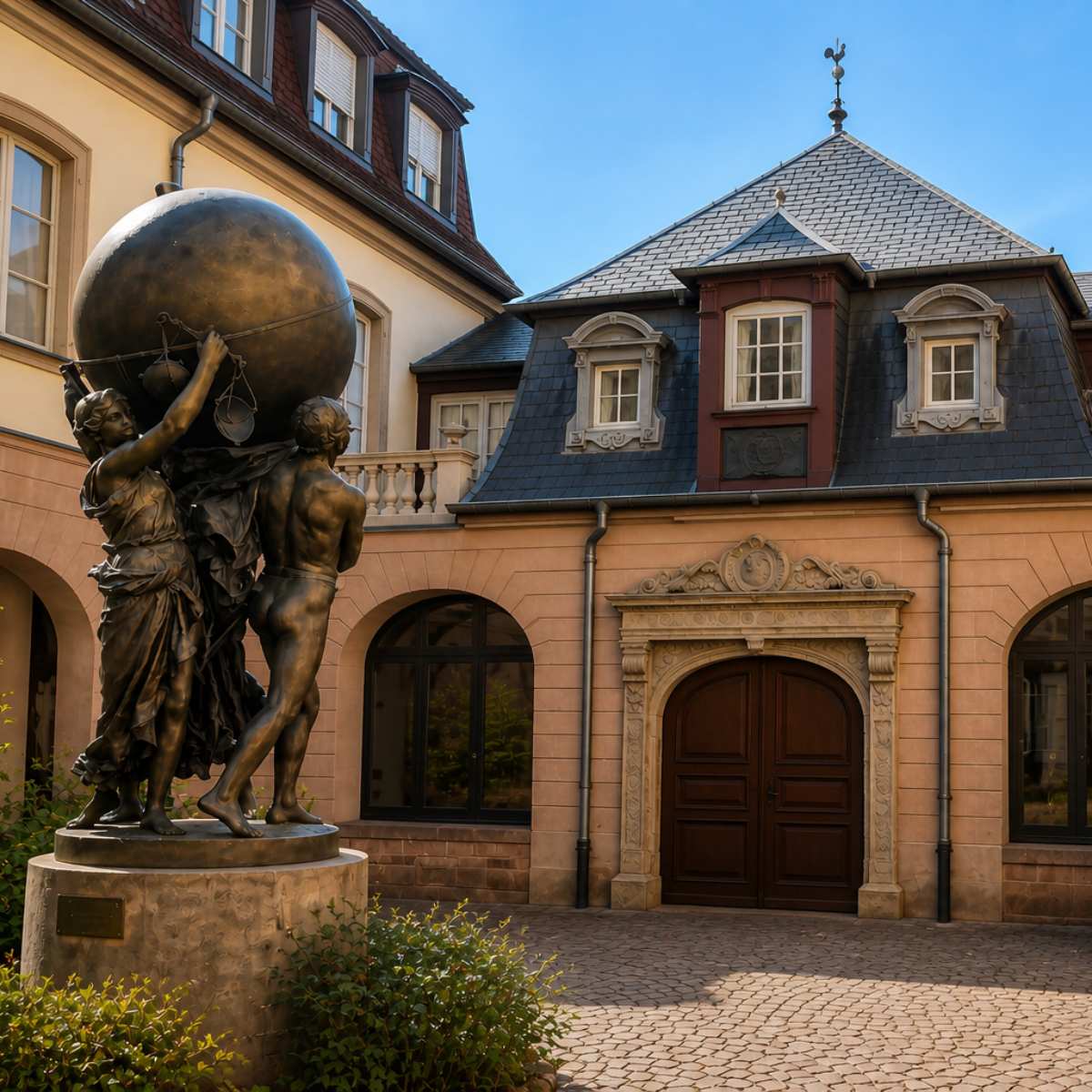 Caccia al tesoro e tour autoguidato a Colmar 6 Il Musée Bartholdi si trova nella casa natale di Frédéric Auguste Bartholdi, lo scultore visionario noto soprattutto per aver progettato la Statua della Libertà. Questo museo espone un'ampia collezione di manufatti personali, bozzetti originali e modelli in scala reale all'interno di una casa storica che riflette l'anima artistica di Colmar.