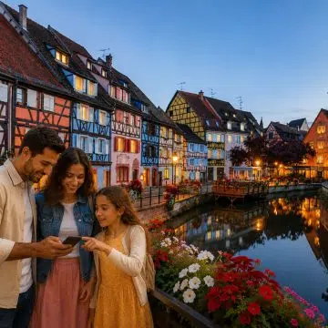 La Petite Venise è un affascinante quartiere storico dove le tradizionali case alsaziane costeggiano i tranquilli canali un tempo utilizzati dagli ortolani per trasportare le loro merci.