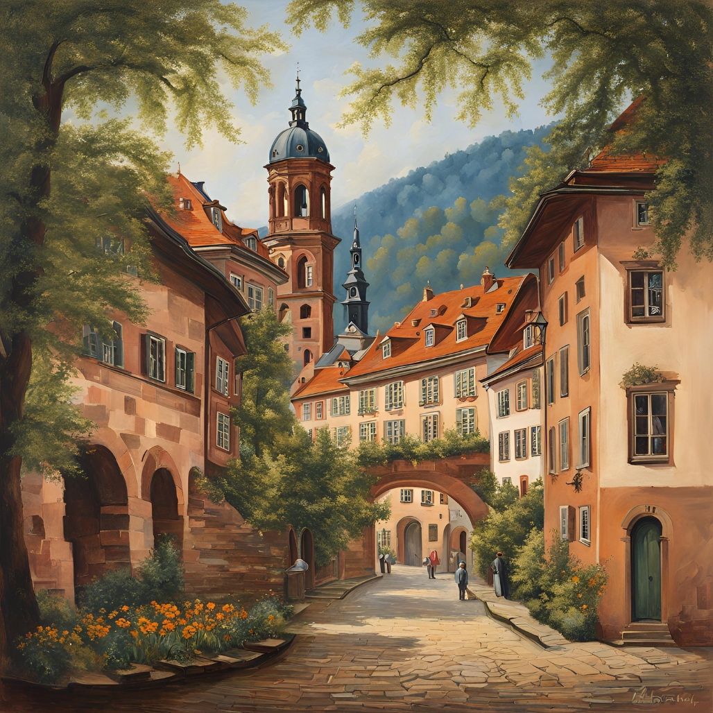 Caccia al tesoro e tour autoguidato a Heidelberg 1 Caccia al tesoro di Heidelberg