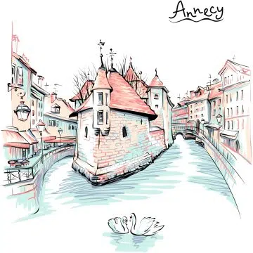Polowanie na padlinożerców w Annecy