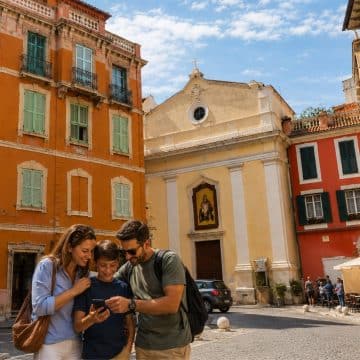 De 17e-eeuwse Kapel van de Barmhartigheid, gelegen aan de Place de la Mairie in Monaco-Ville, betovert bezoekers met haar barokke gevel in pasteltinten en haar intieme koor, dat ooit was voorbehouden aan de Broederschap van de Zwarte Boetelingen.