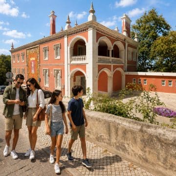 Construit au XIXe siècle dans les styles néo-gothique et romantique, le Palácio Valenças de Sintra est une élégante demeure historique nichée au cœur de jardins luxuriants, qui abrite aujourd'hui le siège de l'assemblée municipale et une bibliothèque municipale.