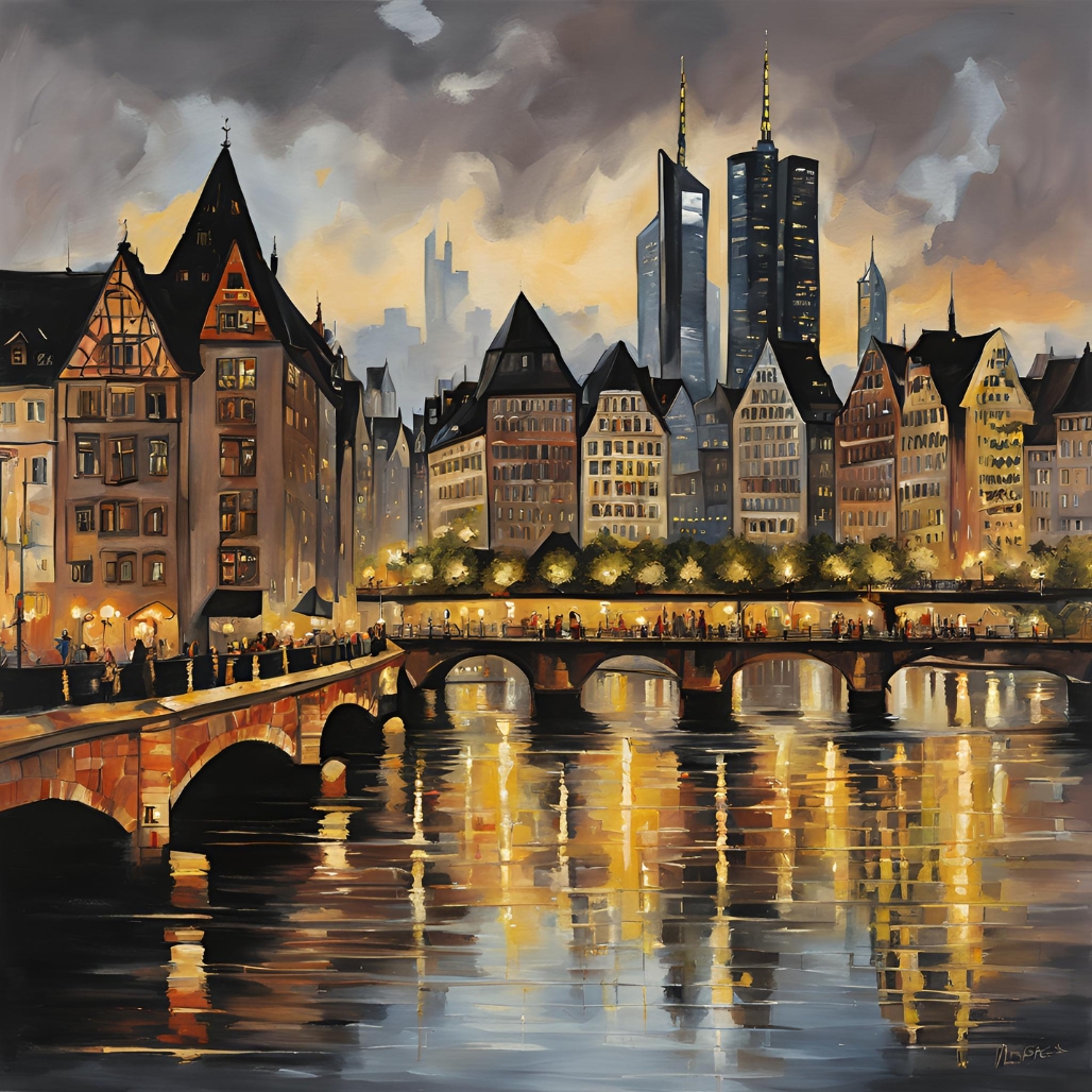 Schnitzeljagd und selbstgeführte Tour durch Frankfurt 1 Schnitzeljagd Frankfurt