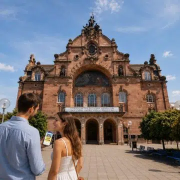Rising as a grand neo-Baroque landmark in the heart of the city, the magnificent Nuremberg State Theater captivates visitors with its striking architectural elegance and its rich, world-class tradition of opera, ballet, and theatrical performances.