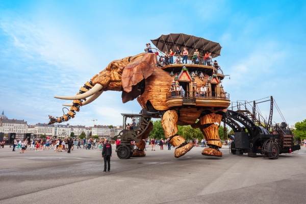 Visite audio autoguidée à pied de Nantes n° 4 Chasse au trésor à Nantes