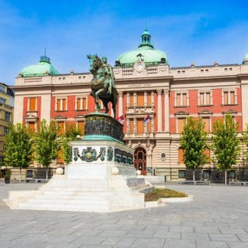 Overlooking Republic Square, the National Museum of Serbia is the country's oldest and largest museum, housing an extraordinary collection spanning prehistoric archaeological treasures to masterworks of European and Serbian fine art.