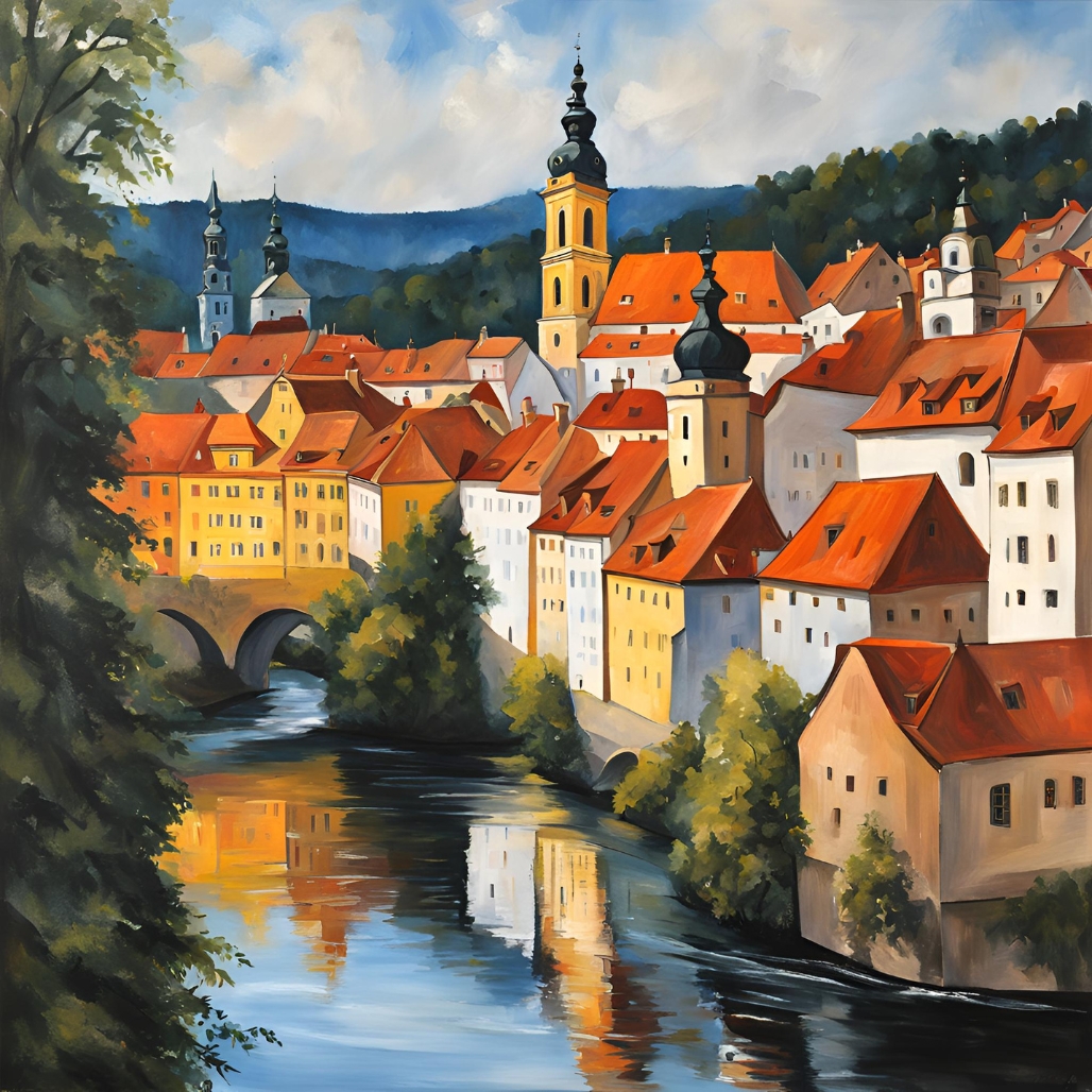 Schnitzeljagd und selbstgeführte Tour durch Český Krumlov 1 Schnitzeljagd in Cesky Krumlov