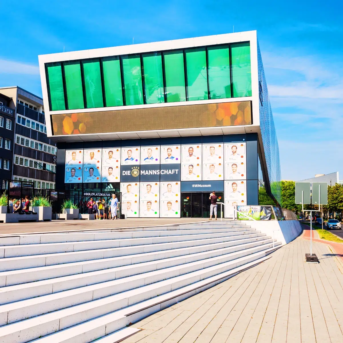 Dortmund Scavenger Hunt and Self-Guided Tour 6 The German Football Museum is a modern architectural landmark that celebrates the nation's rich sporting heritage through immersive exhibits and interactive displays.