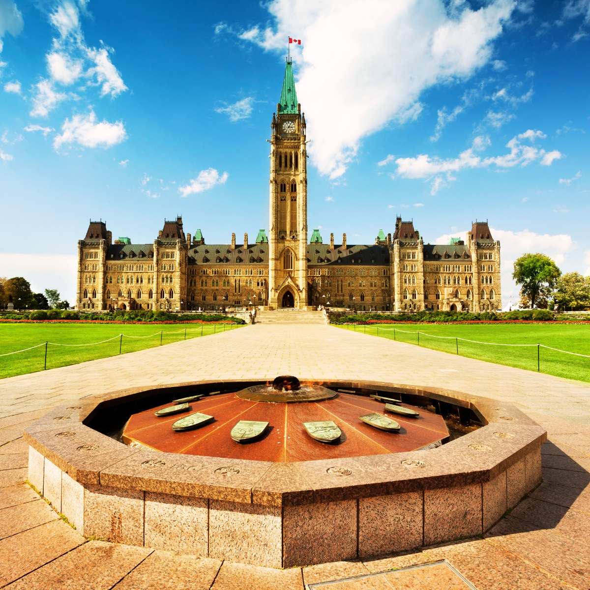 Ottawa Scavenger Hunt and Self-Guided Tour 6 The Centre Block is the iconic Gothic Revival heart of Canada's Parliament, housing the Senate and House of Commons and featuring the majestic Peace Tower and the historic Library of Parliament.