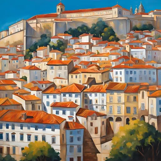 Praca do Comercio: A Vibrant Heart of Coimbra 4 Coimbra Scavenger Hunt and Self-Guided Tour