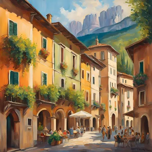 Piazza Dante: Das historische und kulturelle Herz von Trient 4 Schnitzeljagd und selbstgeführte Tour durch Trient
