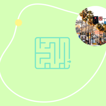 Gioco di fuga all'aperto a Los Angeles