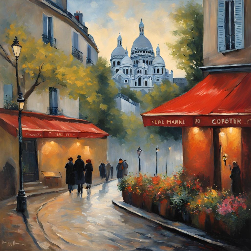 Búsqueda del tesoro y visita autoguiada por Montmartre 1 Búsqueda del tesoro por París Montmartre