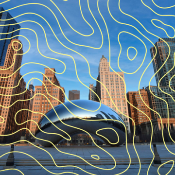 Chicago zelf begeleide wandeling