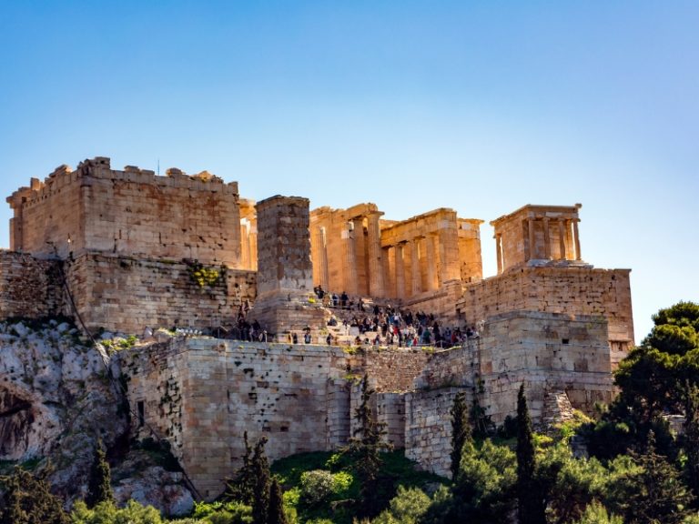 Areopagus Hill in Athens