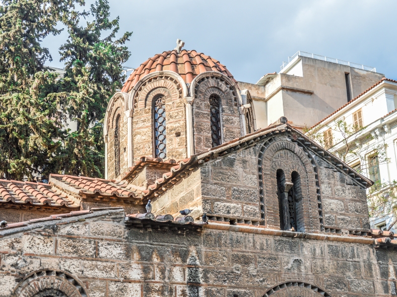 Kapnikarea: Een Byzantijns juweeltje in het hart van Athene 1 Kapnikarea