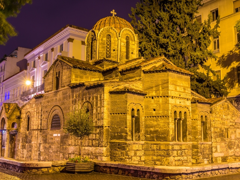 Kapnikarea: Een Byzantijns juweeltje in het hart van Athene 3 Kapnikarea