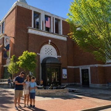 Located in historic Old City Philadelphia, the Museum of the American Revolution chronicles the nation's founding journey through immersive exhibits, rare artifacts, and General George Washington's original wartime headquarters tent.