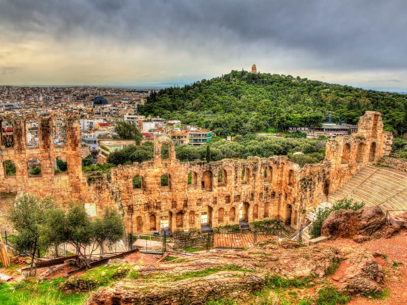 Odeon Herodesa Attyka: Ponadczasowe arcydzieło 2 Odeon Herodes Atticus