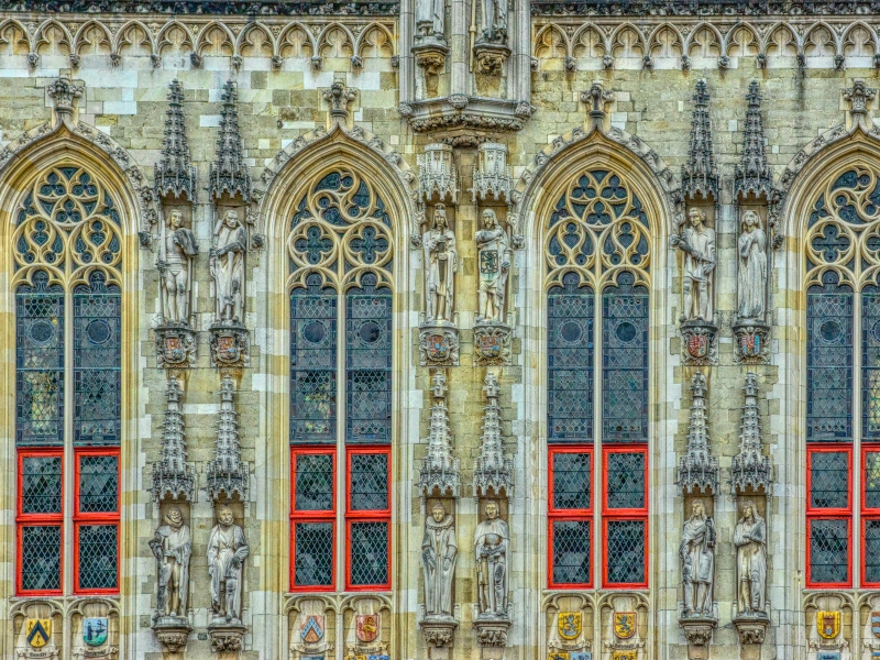 Il Municipio di Bruges: Un'attrazione gotica 1 municipio di bruges