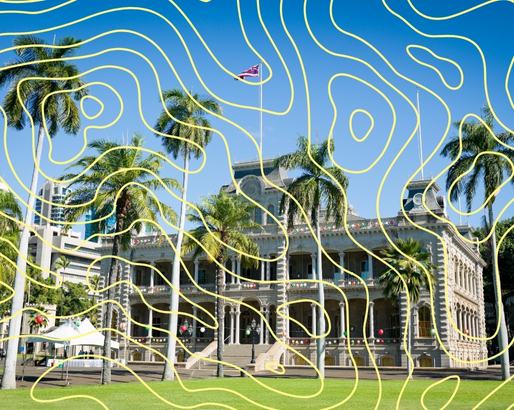 Samodzielna wycieczka piesza z audioprzewodnikiem po Honolulu, część 1 Wycieczka piesza z przewodnikiem po Honolulu