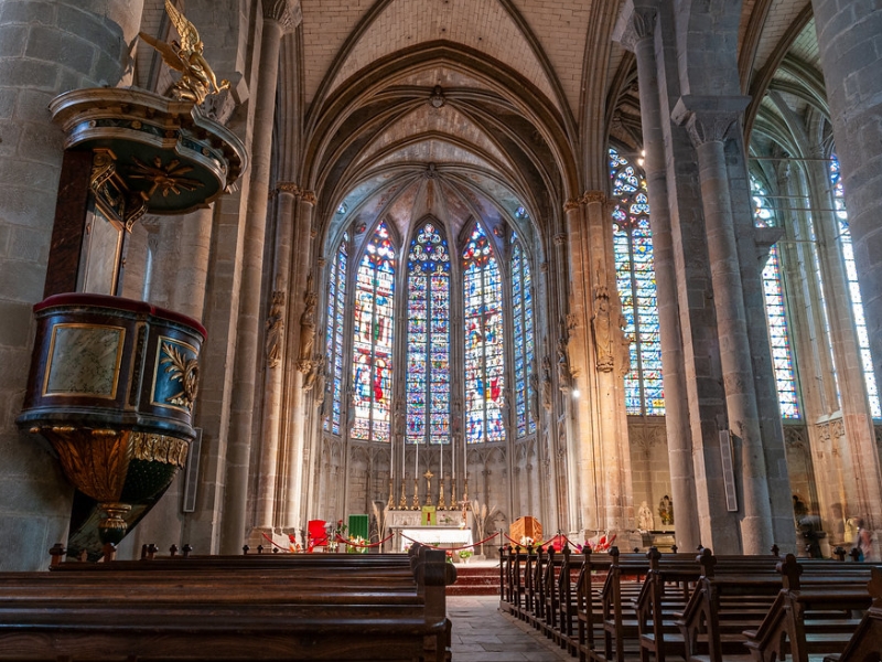Basilique Saint-Nazaire in Carcassonne