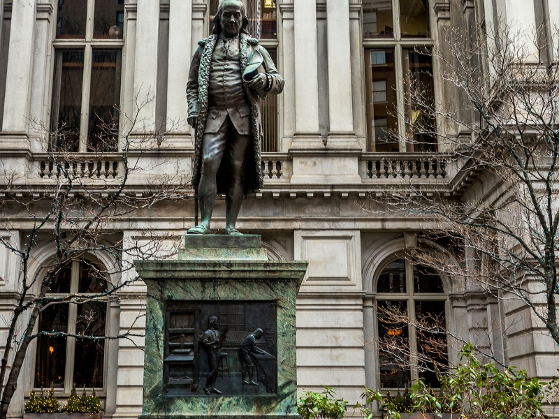 Statue de Benjamin Franklin : Un symbole des Lumières américaines 3 Statue de Benjamin Franklin à Boston
