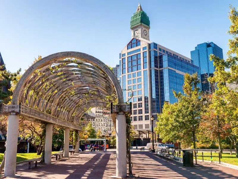 Christopher Columbus Waterfront Park: A Boston Harbor Gem 1 Christopher Columbus Waterfront Park in Boston