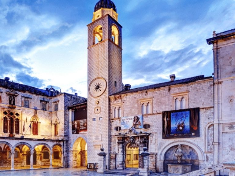 Clocktower in Dubrovnik