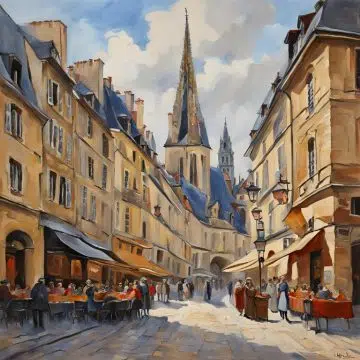 Dijon-Schnitzeljagd
