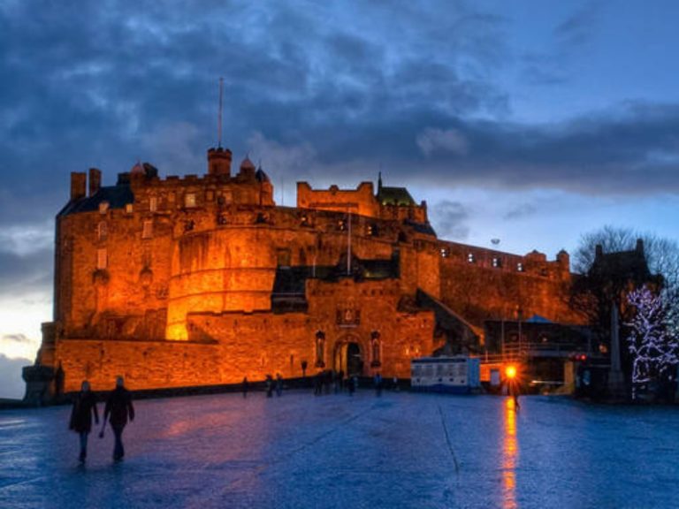 Esplanade in Edinburgh