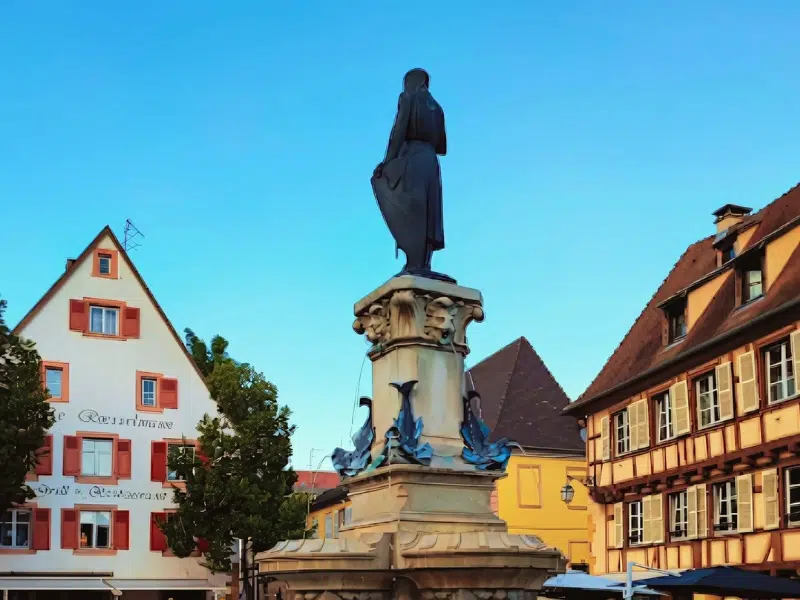 Fontaine Roesselmann : une icône intemporelle de Colmar 1 Fontaine Roesselmann à Colmar