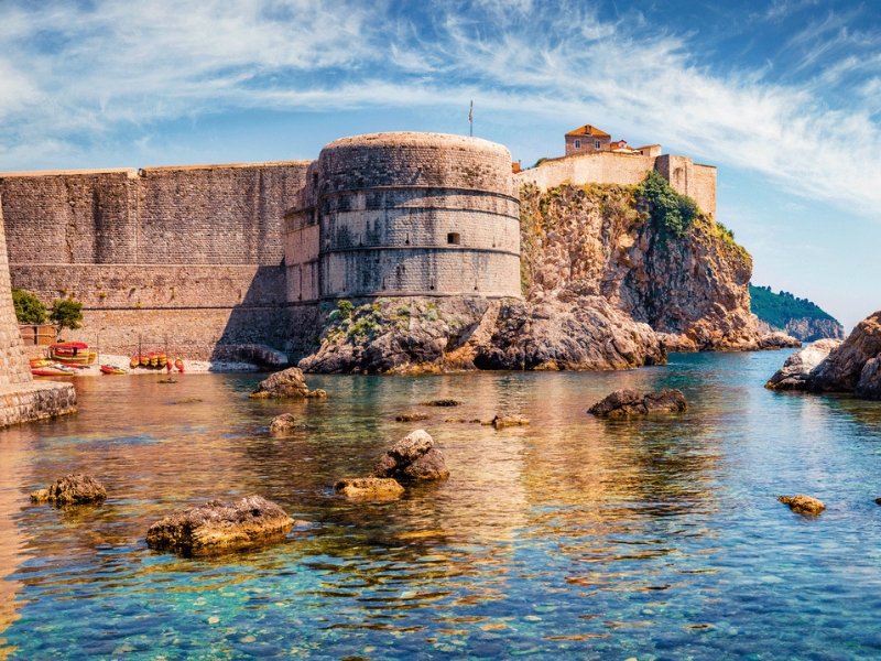 Fort Bokar : un gardien du passé de Dubrovnik 3 Fort Bokar à Dubrovnik