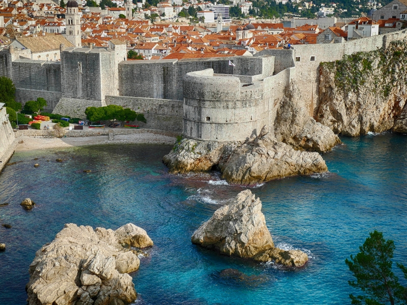 Fort Bokar : un gardien du passé de Dubrovnik 1 Fort Bokar à Dubrovnik