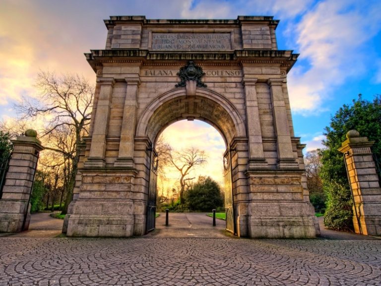 Fusilier's Arch in Dublin