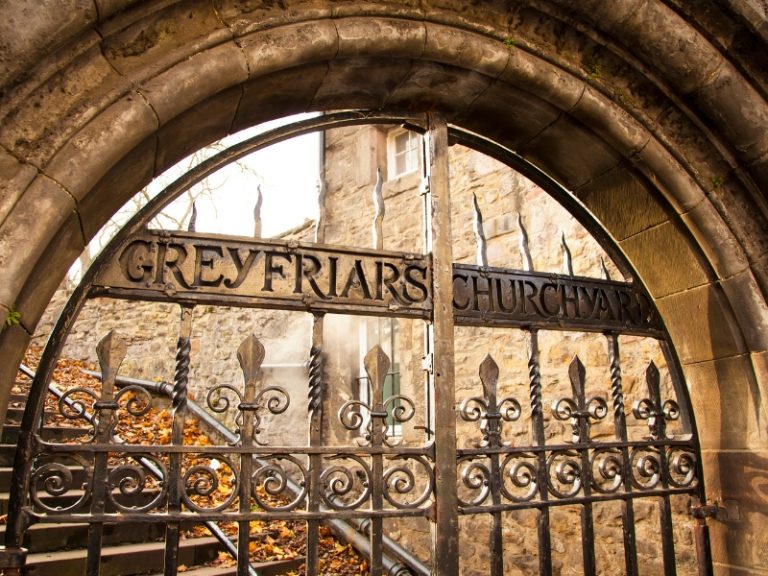 Greyfriars Kirkyard in Edinburgh