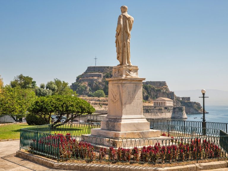 Kapodistrias Statue in Corfu
