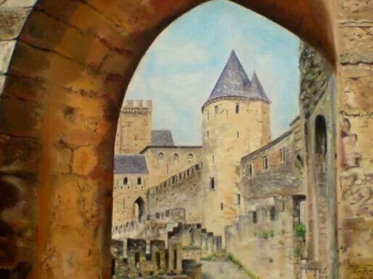La Porte d'Aude in Carcassonne